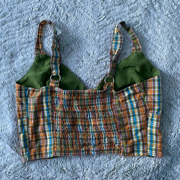 Forever 21 plaid crop top - Picture 3 of 5